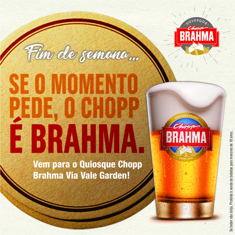 Banner Chopp Brahma